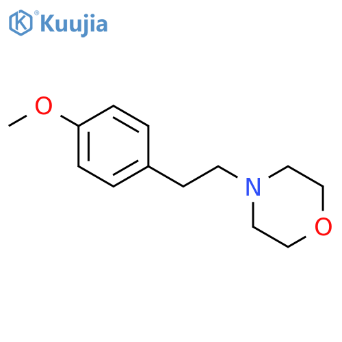 Morpholine, 4-[2-(4-methoxyphenyl)ethyl]- structure