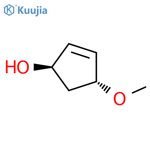 (1R,4R)-4-methoxycyclopent-2-en-1-ol structure