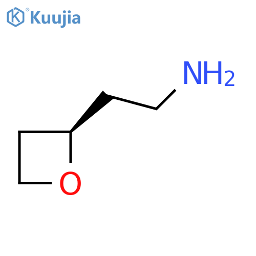2-[(2R)-oxetan-2-yl]ethan-1-amine structure