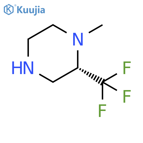 (S)-1-Methyl-2-trifluoromethyl-piperazine structure