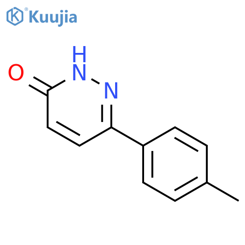 6-(4-methylphenyl)pyridazin-3-ol structure