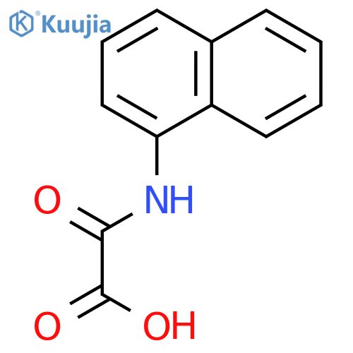 N-Naphthalen-1-yl-oxalamic acid structure