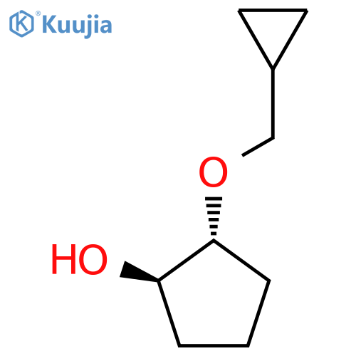 (1R,2R)-2-(cyclopropylmethoxy)cyclopentan-1-ol structure