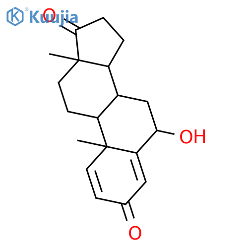 6alpha-hydroxyandrosta-1,4-diene-3,17-dione structure