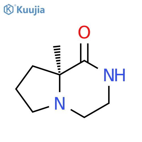 (8aS)-8a-methyl-octahydropyrrolo[1,2-a]piperazin-1-one structure