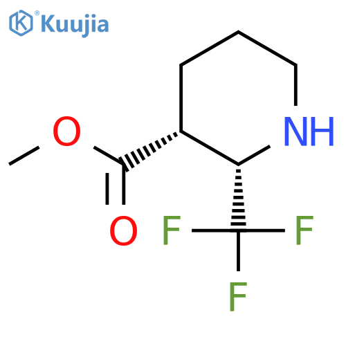 Methyl (2S,3R)-2-(trifluoromethyl)piperidine-3-carboxylate structure