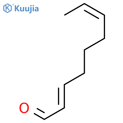 2,7-Nonadienal, (2E,7Z)- structure