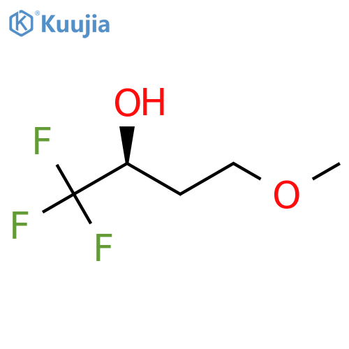 (2S)-1,1,1-trifluoro-4-methoxybutan-2-ol structure