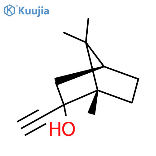 (1S,4S)-2-ethynyl-1,7,7-trimethylbicyclo2.2.1heptan-2-ol structure