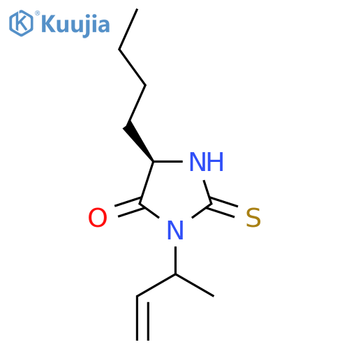 (5R)-3-(but-3-en-2-yl)-5-butyl-2-sulfanylideneimidazolidin-4-one structure