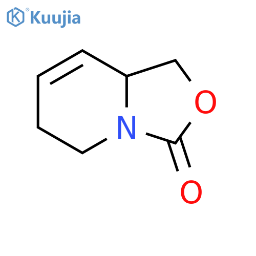 3H-Oxazolo[3,4-a]pyridin-3-one, 1,5,6,8a-tetrahydro- structure