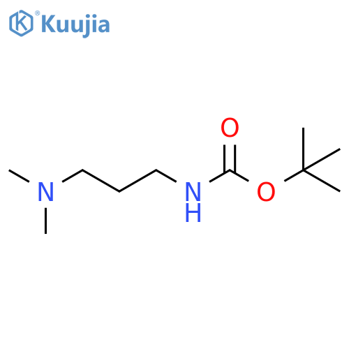 tert-Butyl 3-(dimethylamino)propylcarbamate structure