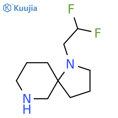 1-(2,2-difluoroethyl)-1,7-diazaspiro4.5decane structure