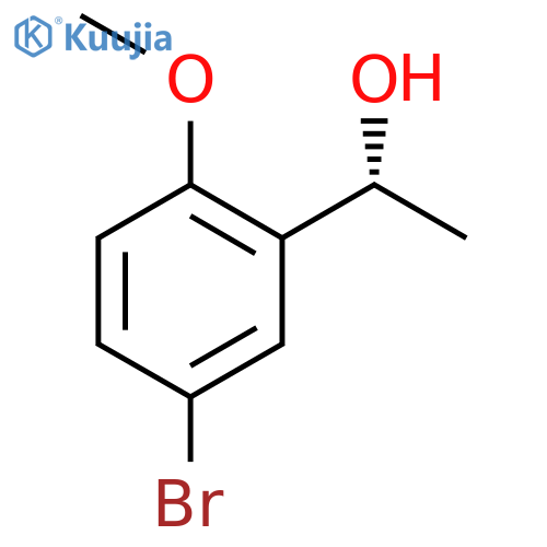(1R)-1-(5-bromo-2-methoxyphenyl)ethan-1-ol structure