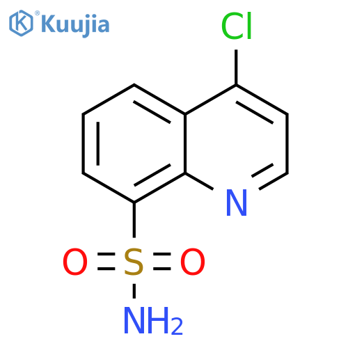 8-Quinolinesulfonamide, 4-chloro- structure