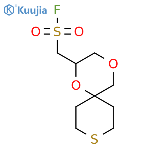 {1,4-dioxa-9-thiaspiro5.5undecan-2-yl}methanesulfonyl fluoride structure