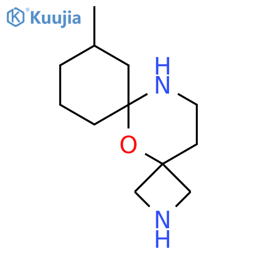 8-methyl-5-oxa-2,12-diazadispiro3.1.5^{6}.3^{4}tetradecane structure