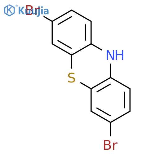 10H-Phenothiazine, 3,7-dibromo- structure