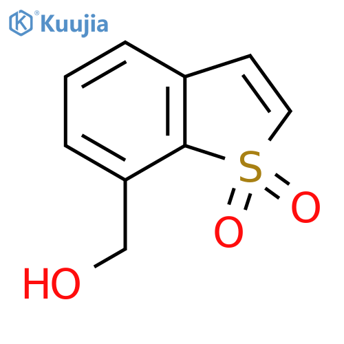 7-(hydroxymethyl)-1lambda6-benzothiophene-1,1-dione structure