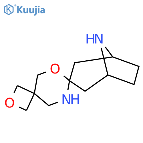 dispiro8-azabicyclo3.2.1octane-3,2'-1,3oxazinane-5',3''-oxetane structure