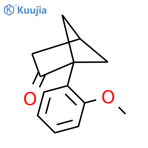 1-(2-methoxyphenyl)bicyclo2.1.1hexan-2-one structure