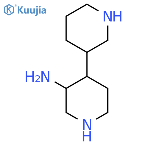 4-(piperidin-3-yl)piperidin-3-amine structure