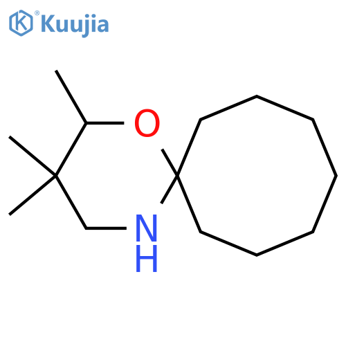2,3,3-trimethyl-1-oxa-5-azaspiro5.7tridecane structure