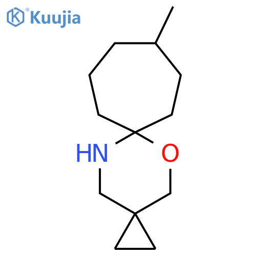 9-methyl-5-oxa-13-azadispiro2.2.6^{6}.2^{3}tetradecane structure