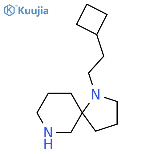 1-(2-cyclobutylethyl)-1,7-diazaspiro4.5decane structure