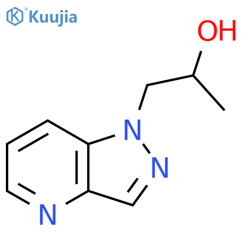 1-{1H-pyrazolo4,3-bpyridin-1-yl}propan-2-ol structure