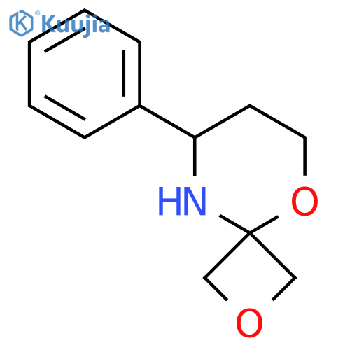 8-phenyl-2,5-dioxa-9-azaspiro3.5nonane structure