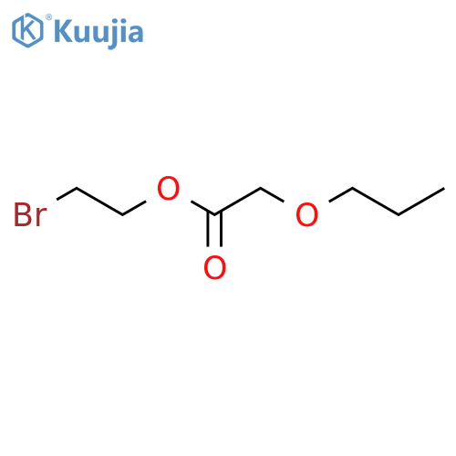 2-bromoethyl 2-propoxyacetate structure