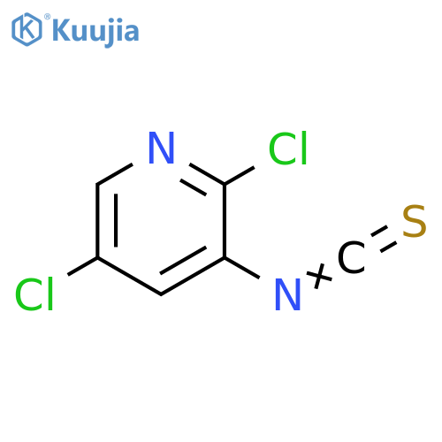 Pyridine, 2,5-dichloro-3-isothiocyanato- structure