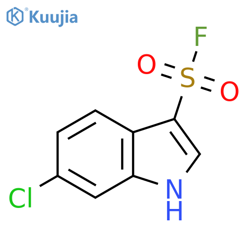 6-chloro-1H-indole-3-sulfonyl fluoride structure