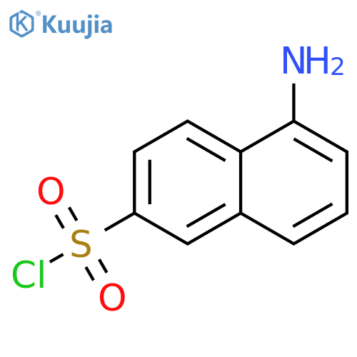 2-Naphthalenesulfonyl chloride, 5-amino- structure
