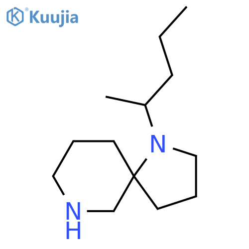 1-(pentan-2-yl)-1,7-diazaspiro4.5decane structure