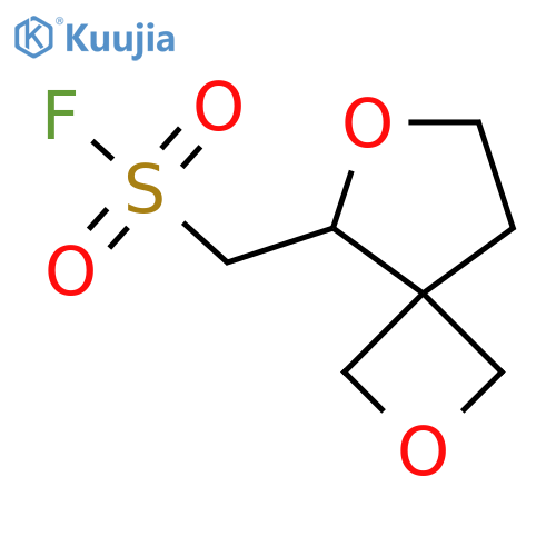 {2,6-dioxaspiro3.4octan-5-yl}methanesulfonyl fluoride structure