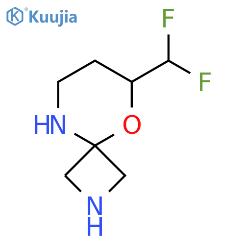 6-(difluoromethyl)-5-oxa-2,9-diazaspiro3.5nonane structure