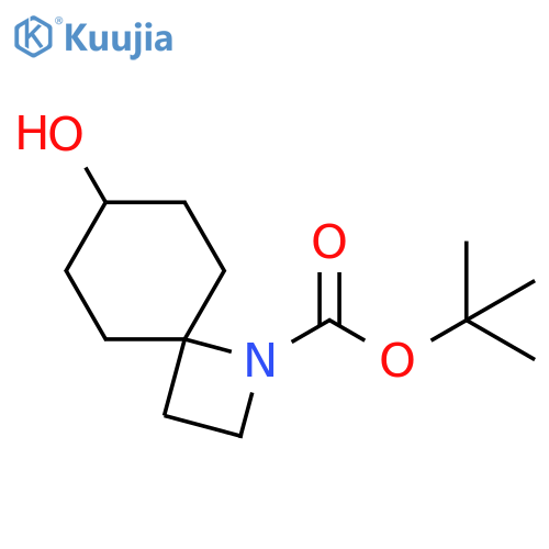 tert-butyl 7-hydroxy-1-azaspiro3.5nonane-1-carboxylate structure