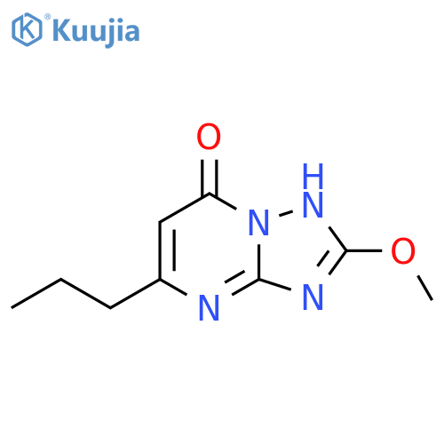 2-Methoxy-5-propyl-[1,2,4]triazolo[1,5-a]pyrimidin-7-ol structure