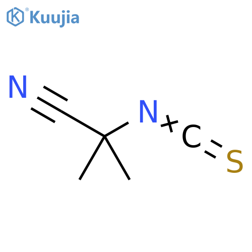 2-Isothiocyanato-2-methylpropanenitrile structure