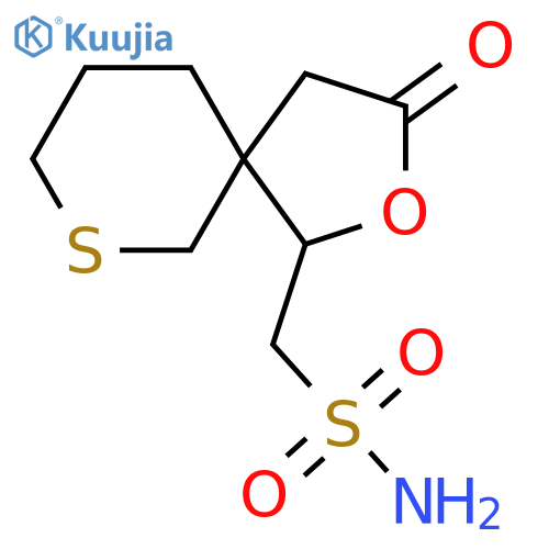 {3-oxo-2-oxa-7-thiaspiro4.5decan-1-yl}methanesulfonamide structure