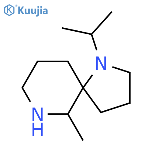 6-methyl-1-(propan-2-yl)-1,7-diazaspiro4.5decane structure