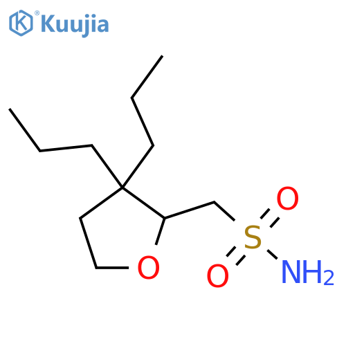 (3,3-dipropyloxolan-2-yl)methanesulfonamide structure