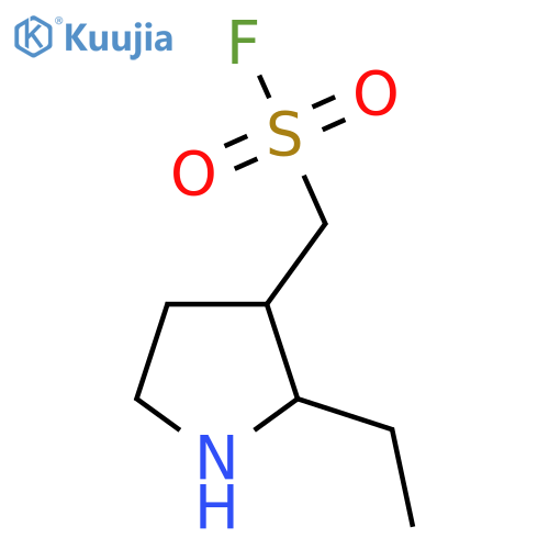 (2-ethylpyrrolidin-3-yl)methanesulfonyl fluoride structure
