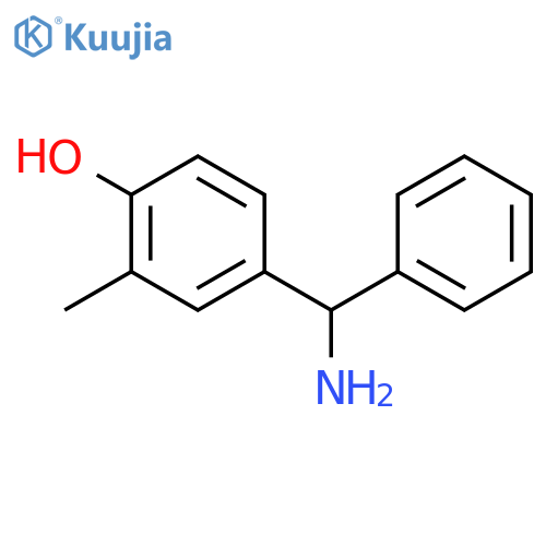 4-amino(phenyl)methyl-2-methylphenol structure