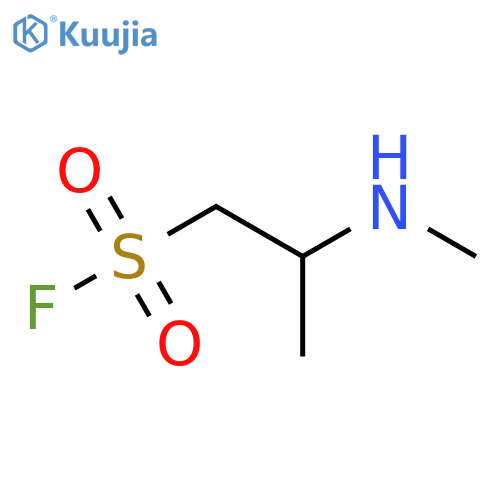 2-(methylamino)propane-1-sulfonyl fluoride structure