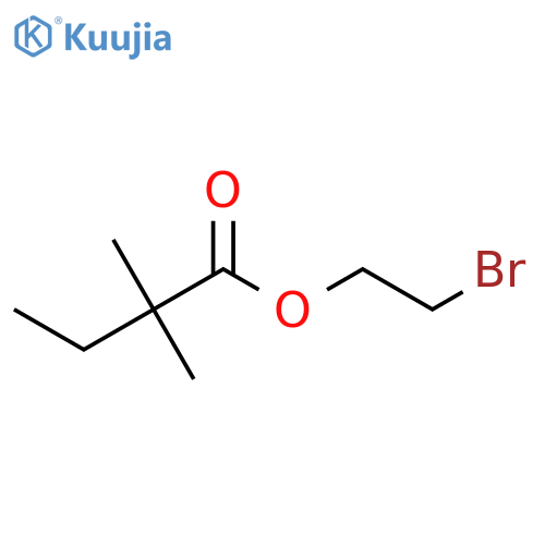 2-bromoethyl 2,2-dimethylbutanoate structure