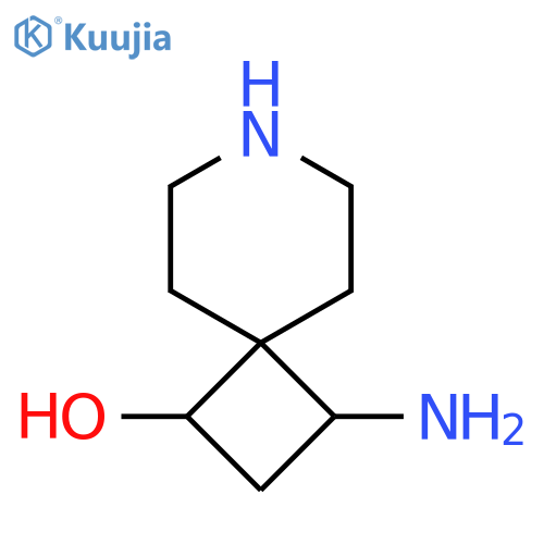 3-amino-7-azaspiro3.5nonan-1-ol structure