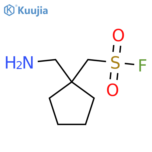 1-(aminomethyl)cyclopentylmethanesulfonyl fluoride structure